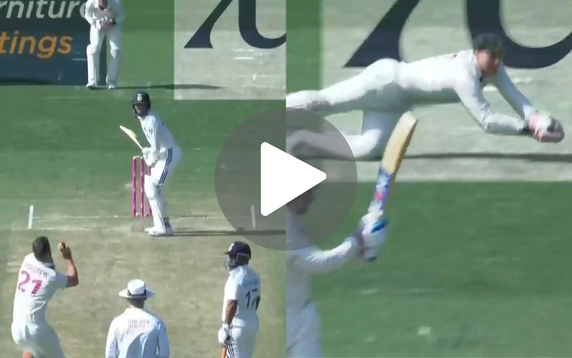 [Watch] 'Brainfade'! Shubman Gill Pays The Price For Reckless Charge Vs Beau Webster